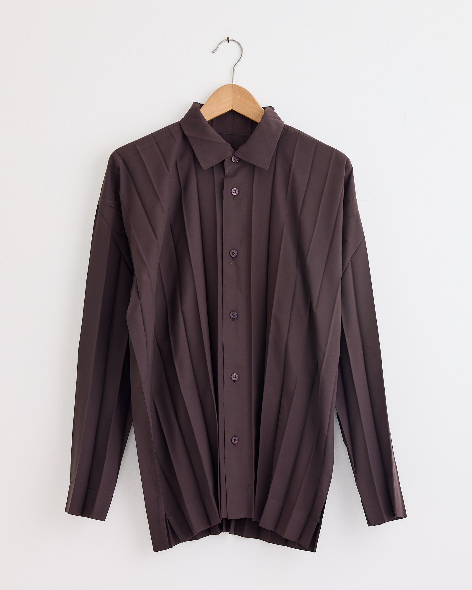 Edge Shirt in Dark Brown