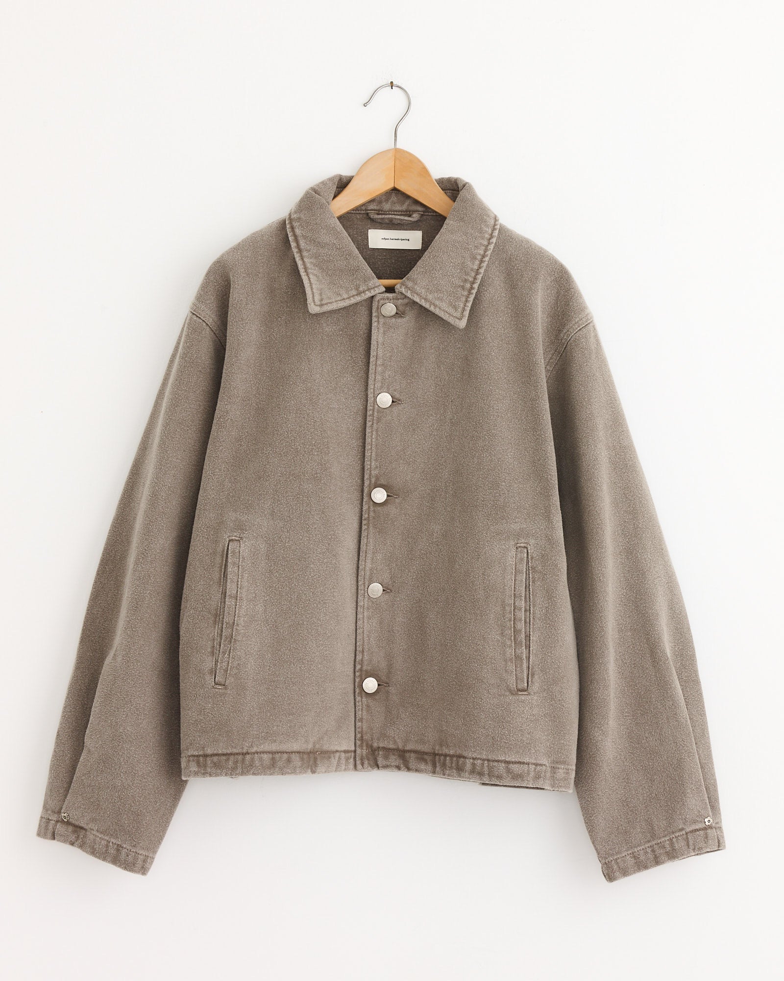 Painters Jacket Brushed in Mudstone