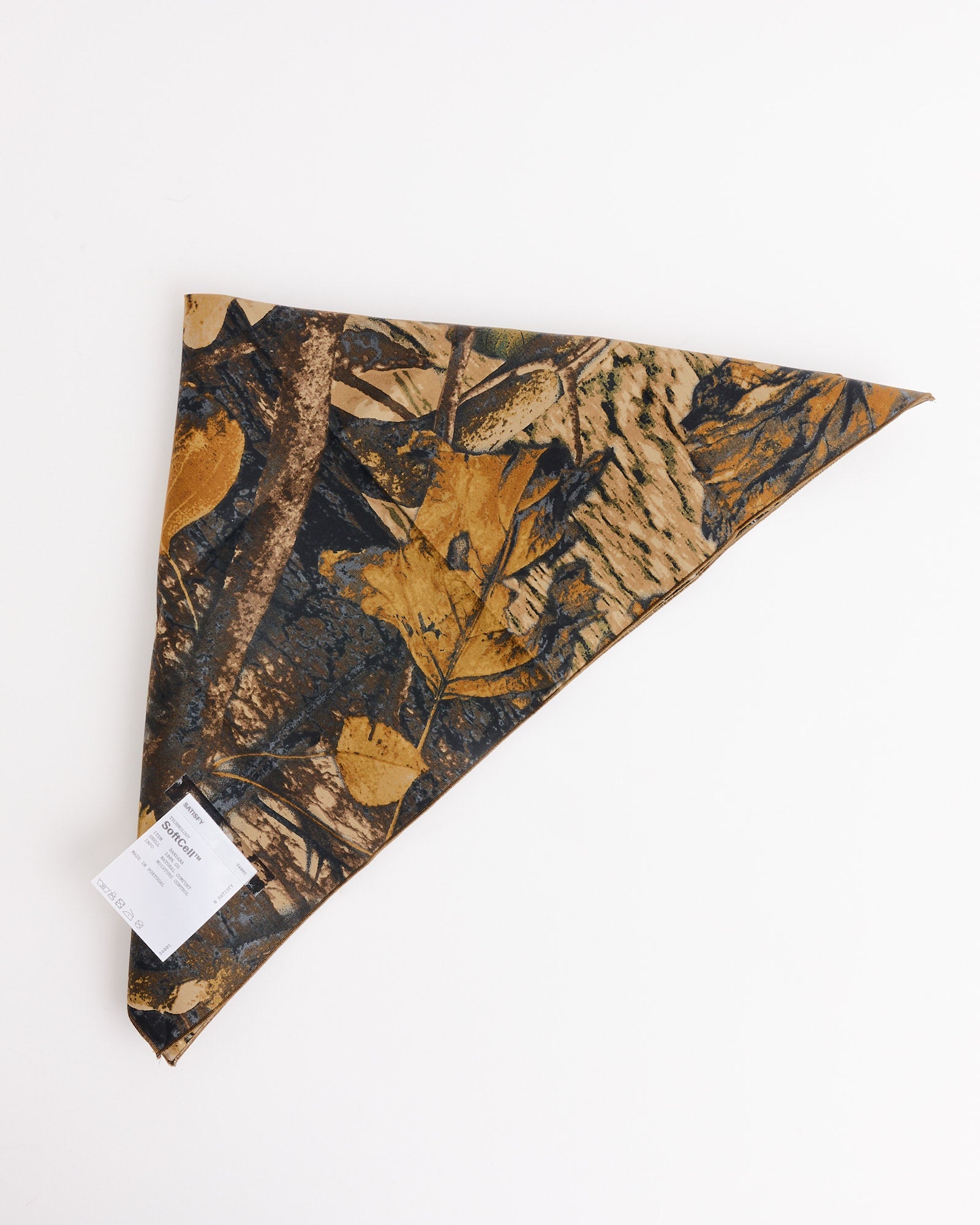 SoftCell Bandana in Camo Leaves
