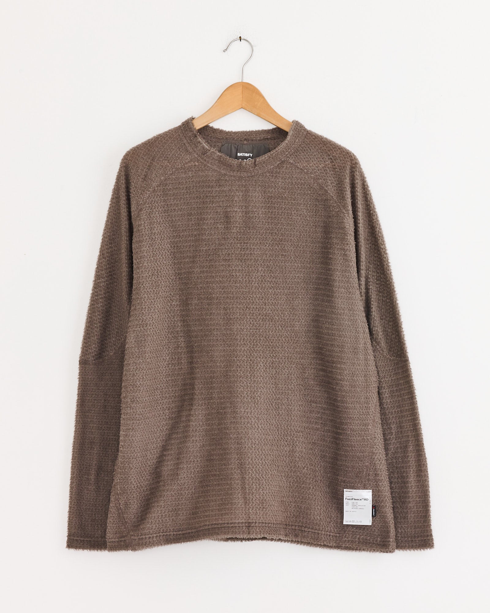 FuzzFleece AD Long Sleeve T-Shirt in Falcon