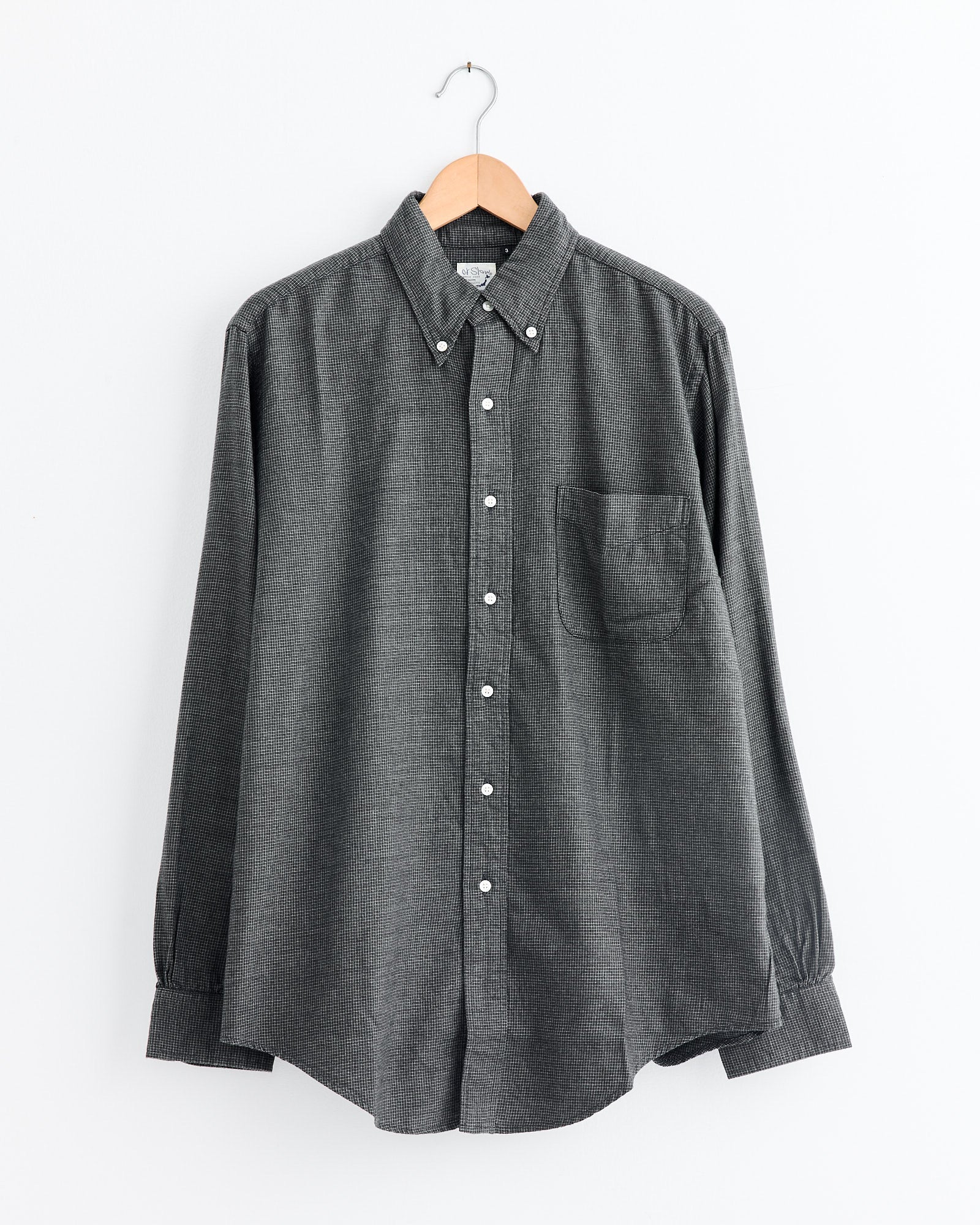 Standard Shirt in Charcoal Grey