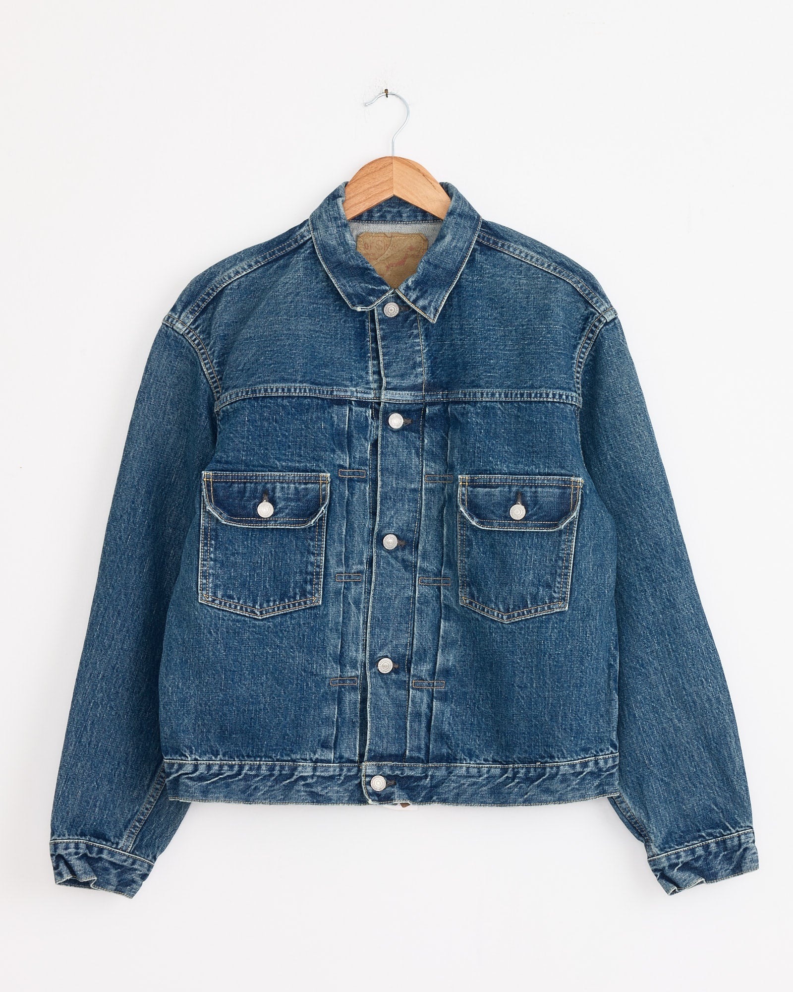 Type 2 1950's Denim Jacket in 2 Year Wash