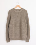 Signature Crewneck in Merange Brown
