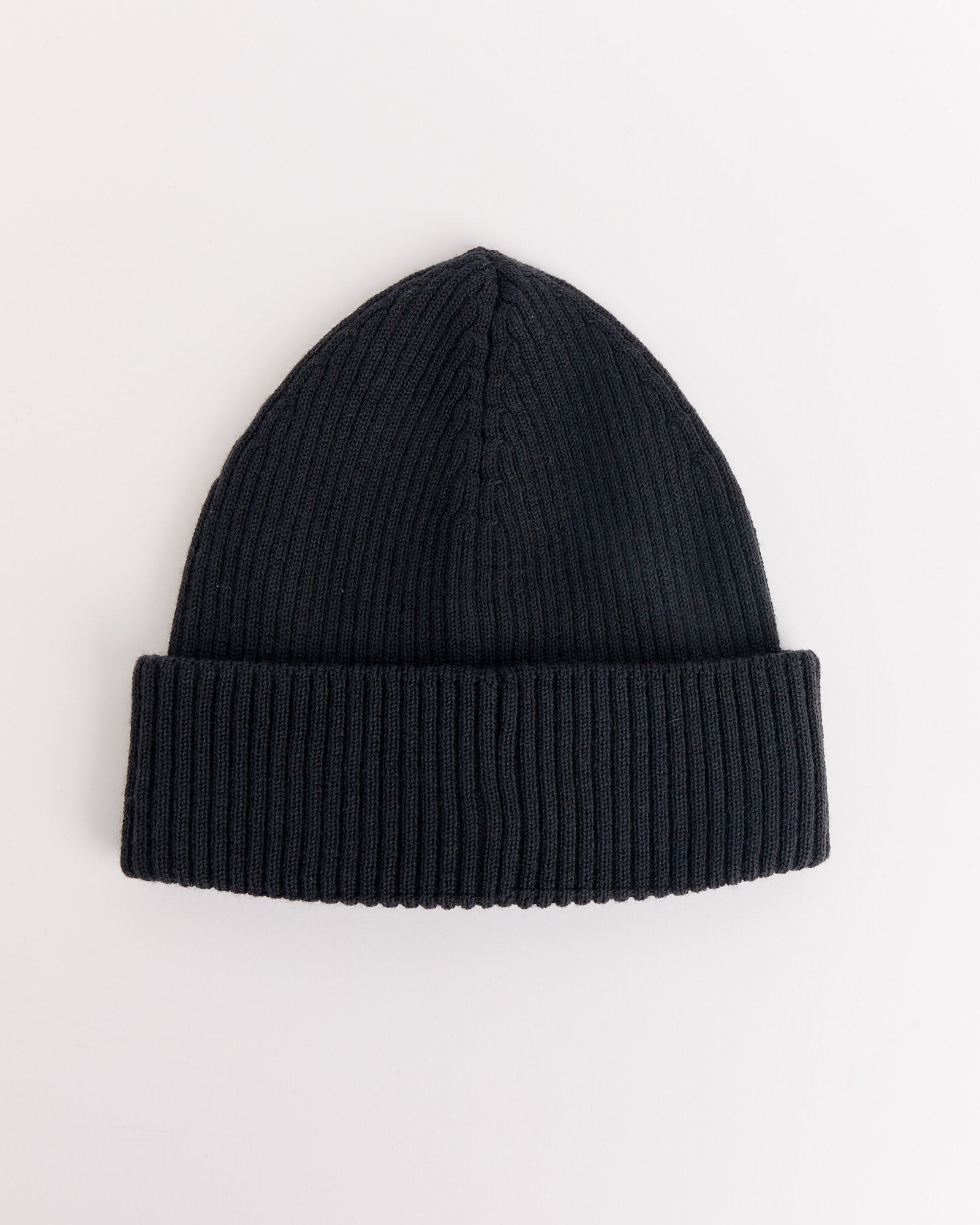 Knit Hat in Off Black