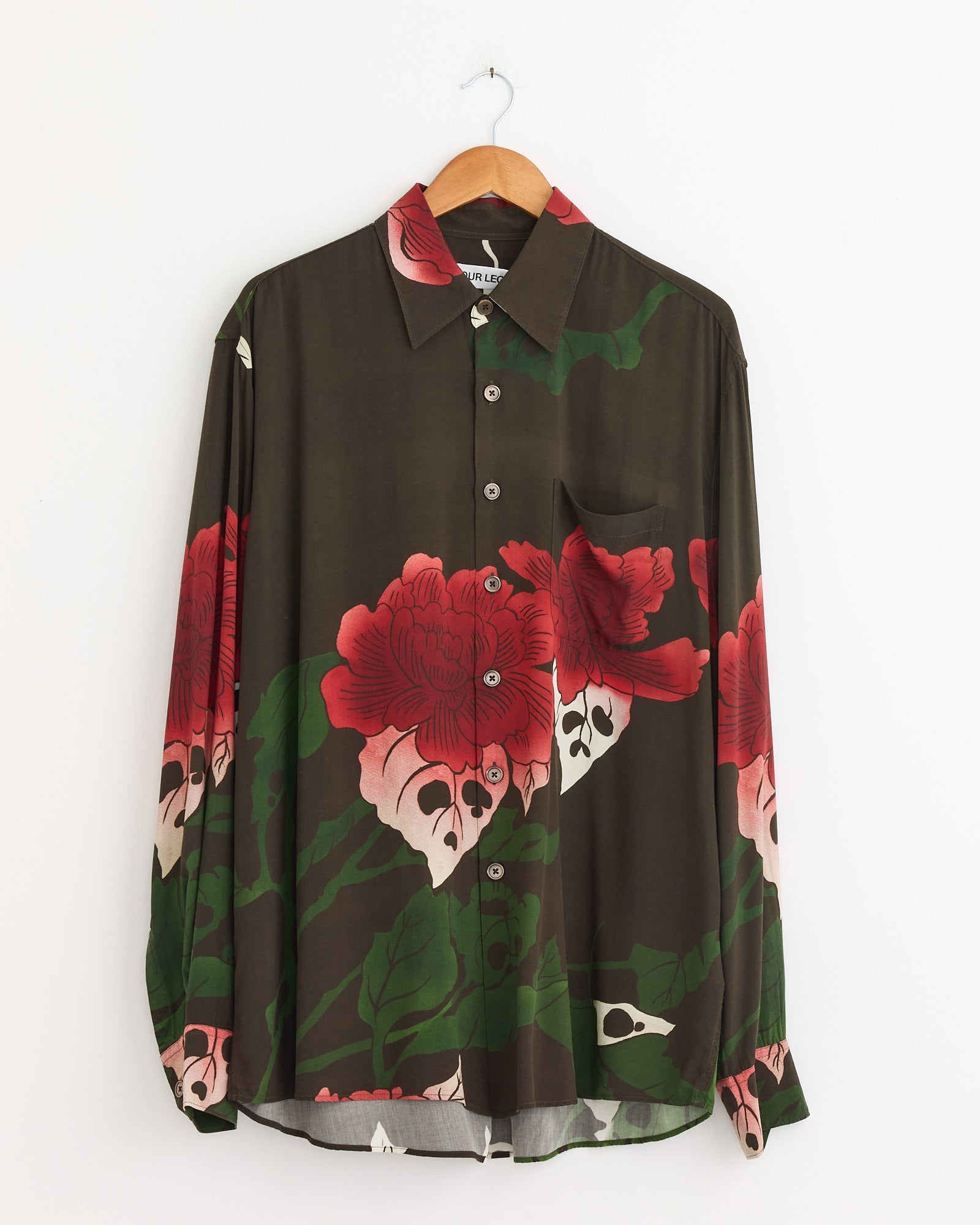 Above Shirt in Hell Of Ween Print