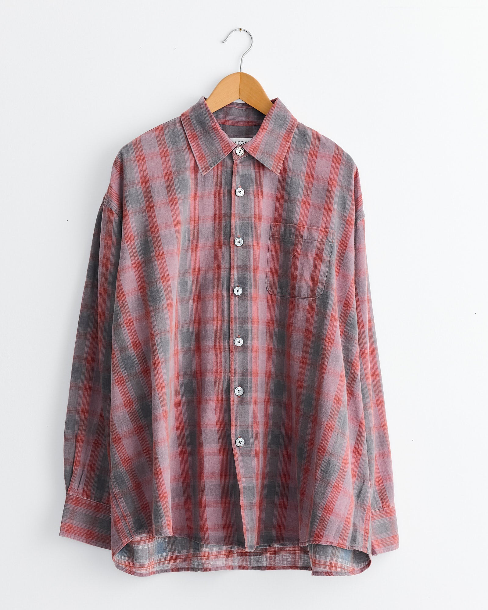 Borrowed Shirt in Idaho Flannel Check