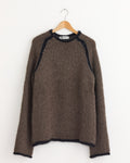 Rider Roundneck Sweater in Steel
