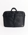 Tanker 2Way Document Zip Bag in Black