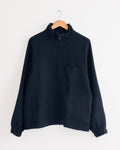 Track J Zippered Jacket in Midnight