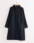 Utile Lined Wool Coat in Charcoal