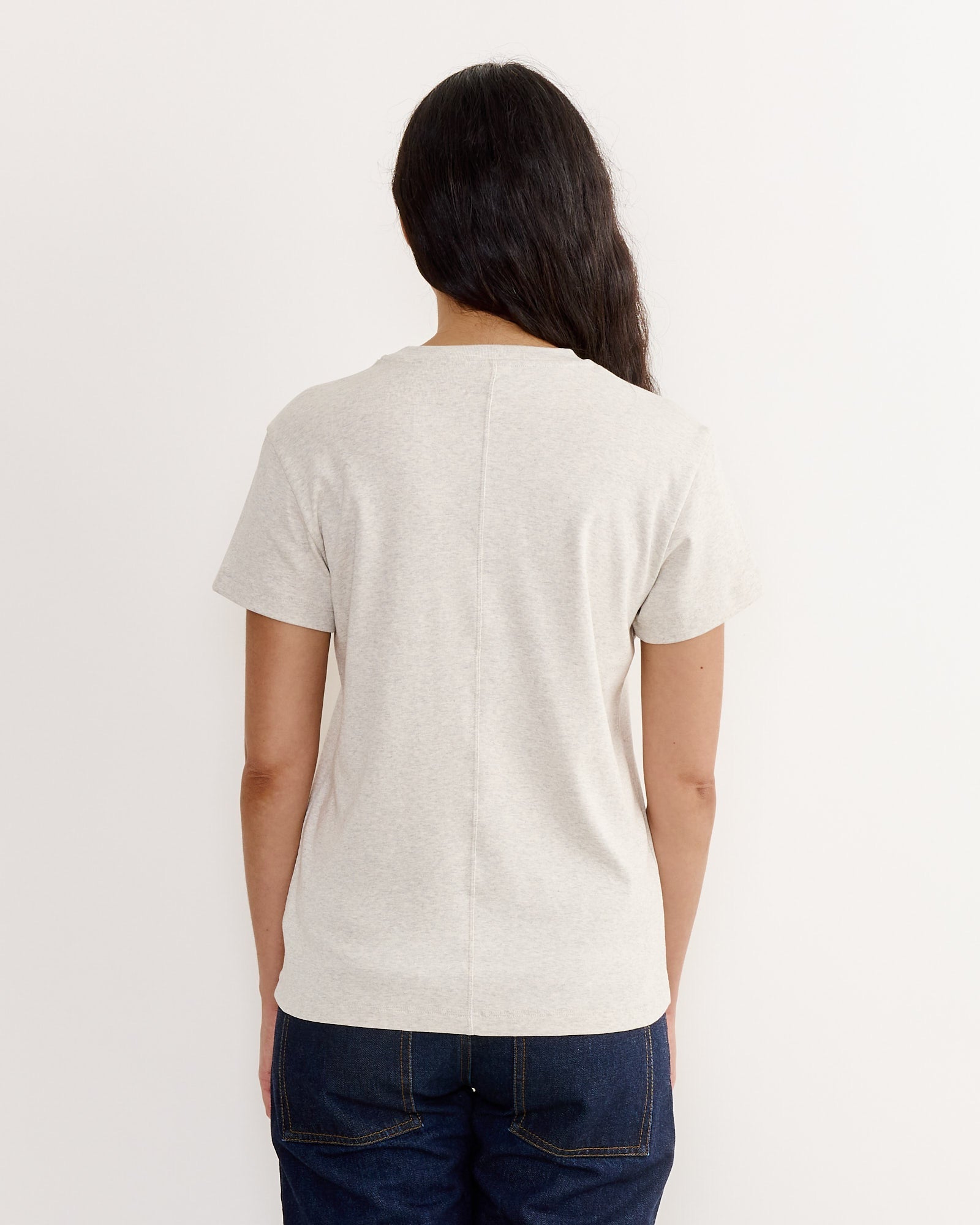 Monica Tee in Heather Grey