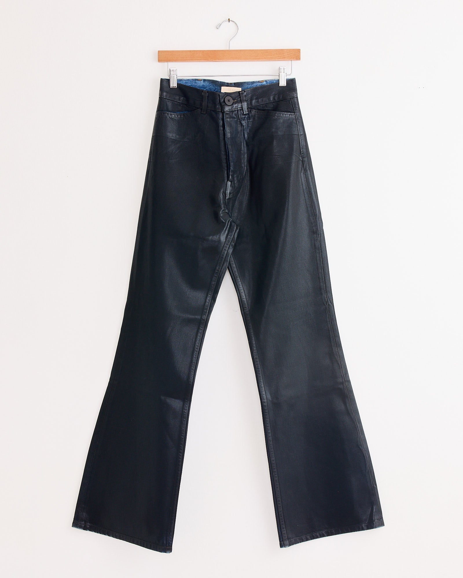 Les Deux Pant in Black Lacquer