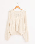 Fisherman Sweater in Natural