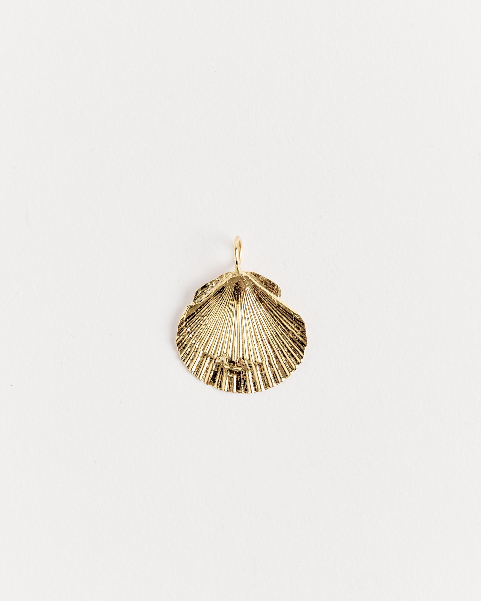 Gold Concha Pendant