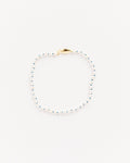Pearl Brujeria Blue Silk Anklet