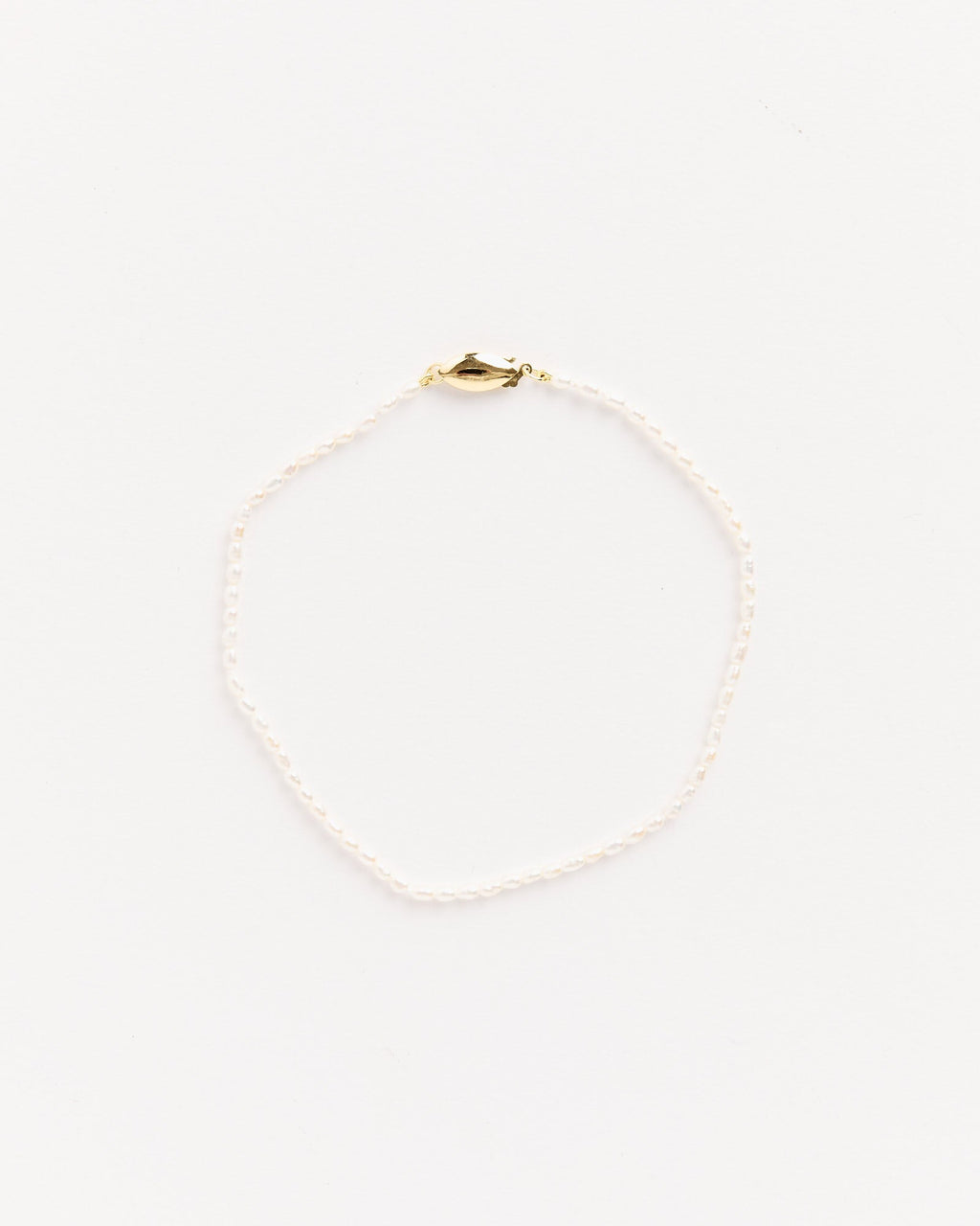 Rice Pearl Brujeria Anklet