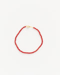 Red Bamboo Coral Bracelet