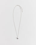 Recycled  Silver CZ Necklace