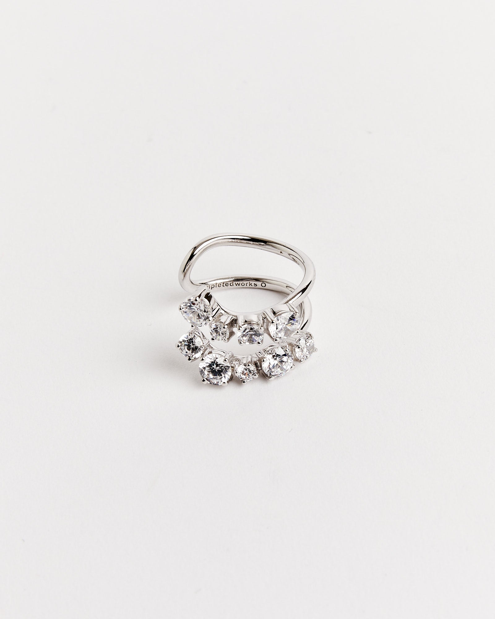 Recycled Silver Myth CZ Ring