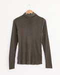 Double Mesh in Turtleneck Slate