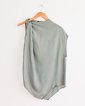 Twist Shoulder Top in Dusk