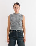 Brisa Vest in Light Grey