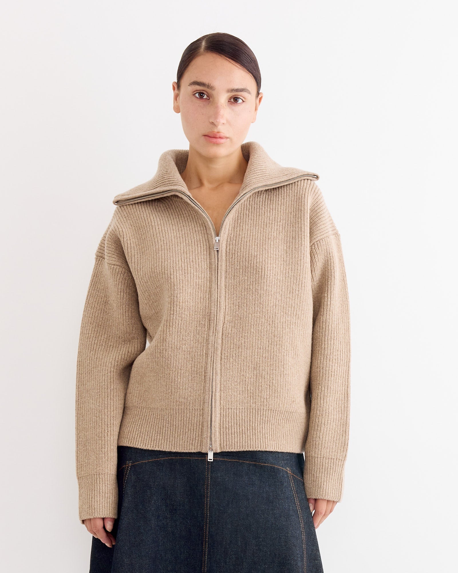 Sandos Jumper in Oatmeal