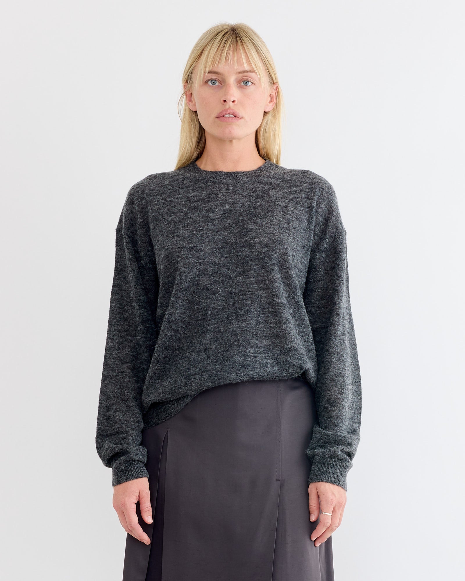 Picco Crewneck in Charcoal