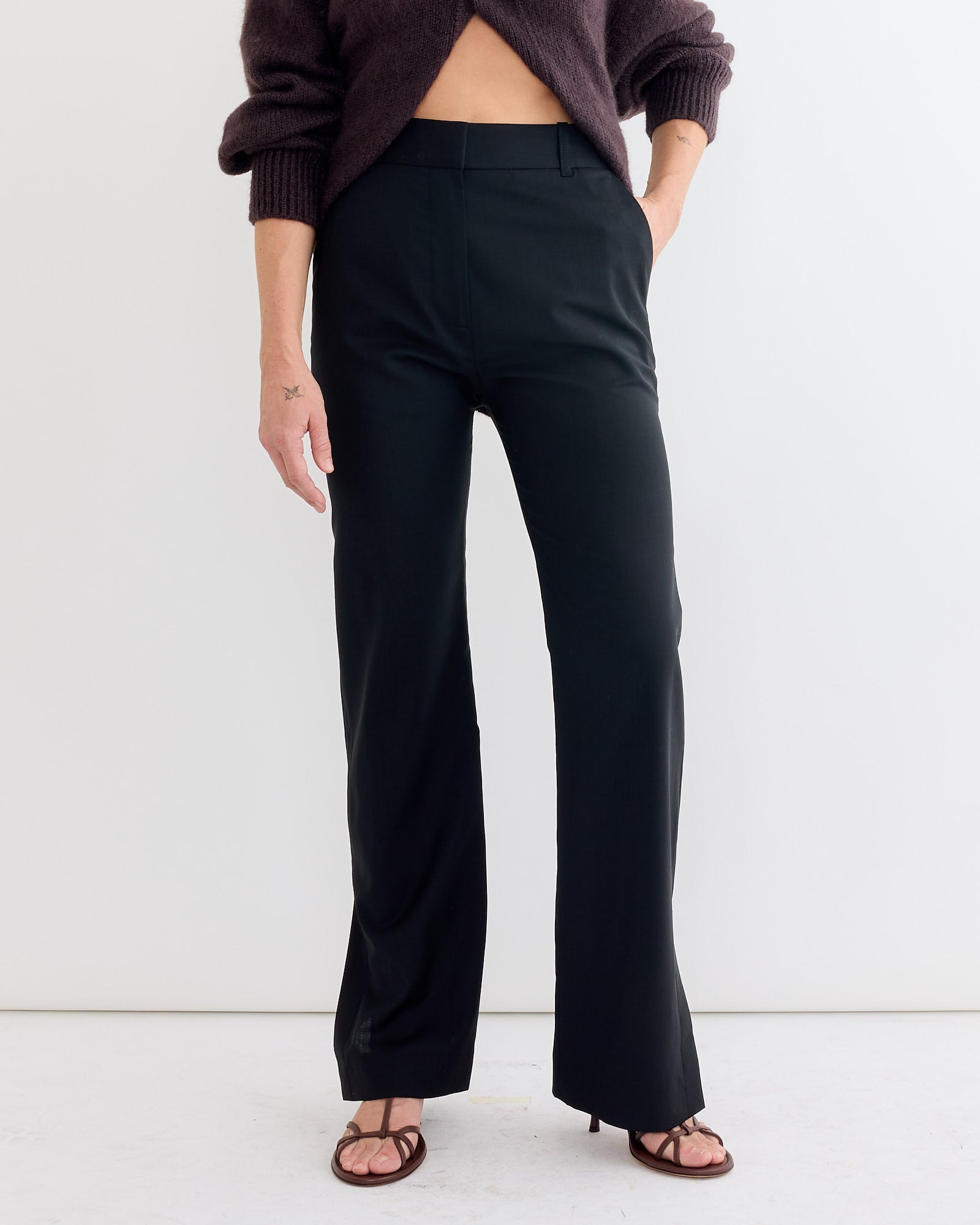 Mitra Pant in Black