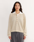 Organic Cotton Polo in Striped