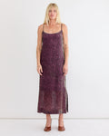 Slip Dress in Dark Pink