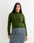 Texas Sweater in Dark Green