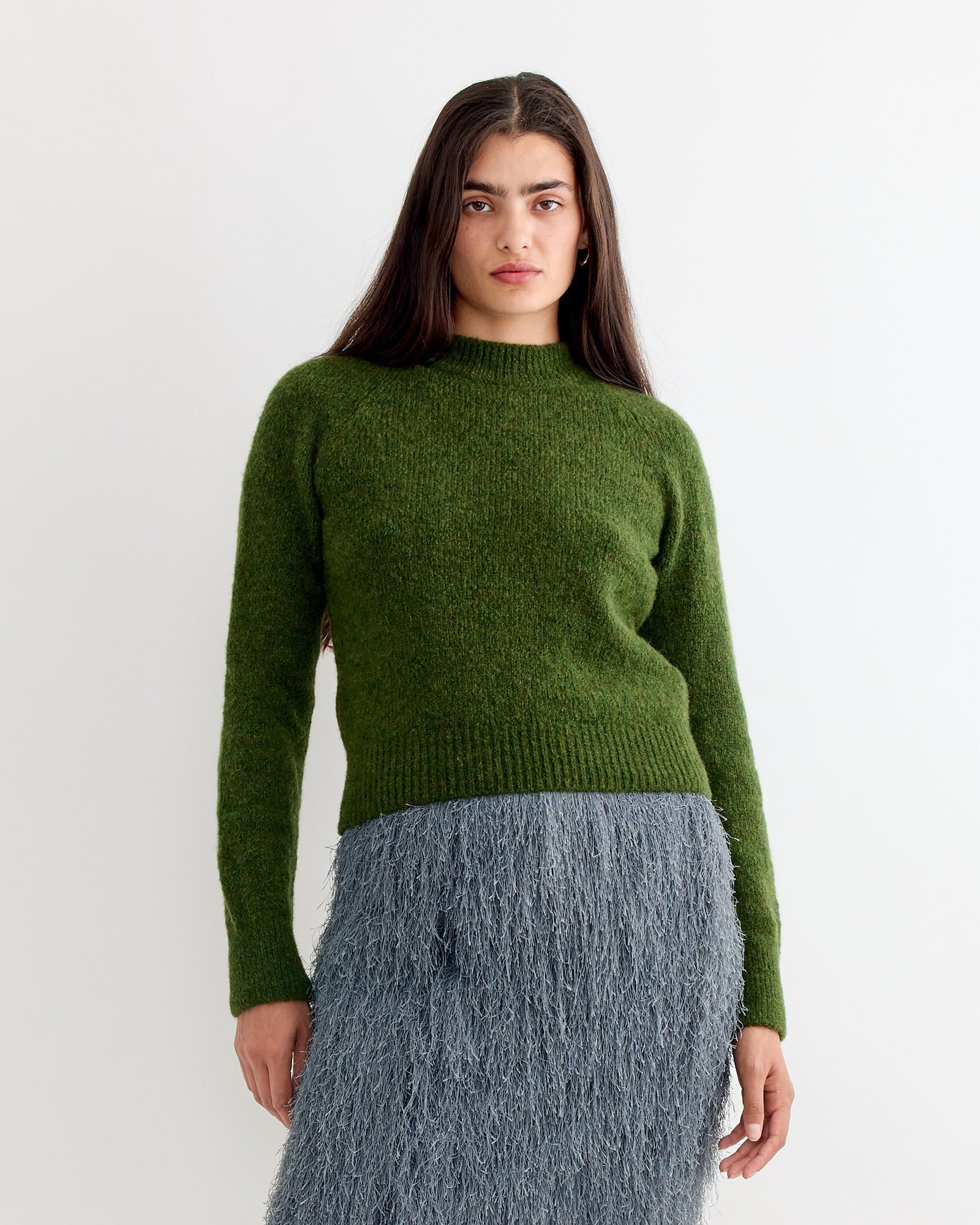 Texas Sweater in Dark Green