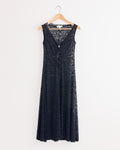 Twain Lace Dress in Black