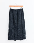 Tech Crush Slip Skirt in Black