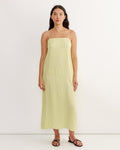 The Slip Dress in Celery