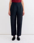 Organza Structure Pant in Black