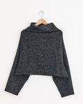 Alpaca Top in Charcoal