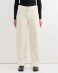 Cuffed Taper Jean in Brown Rice