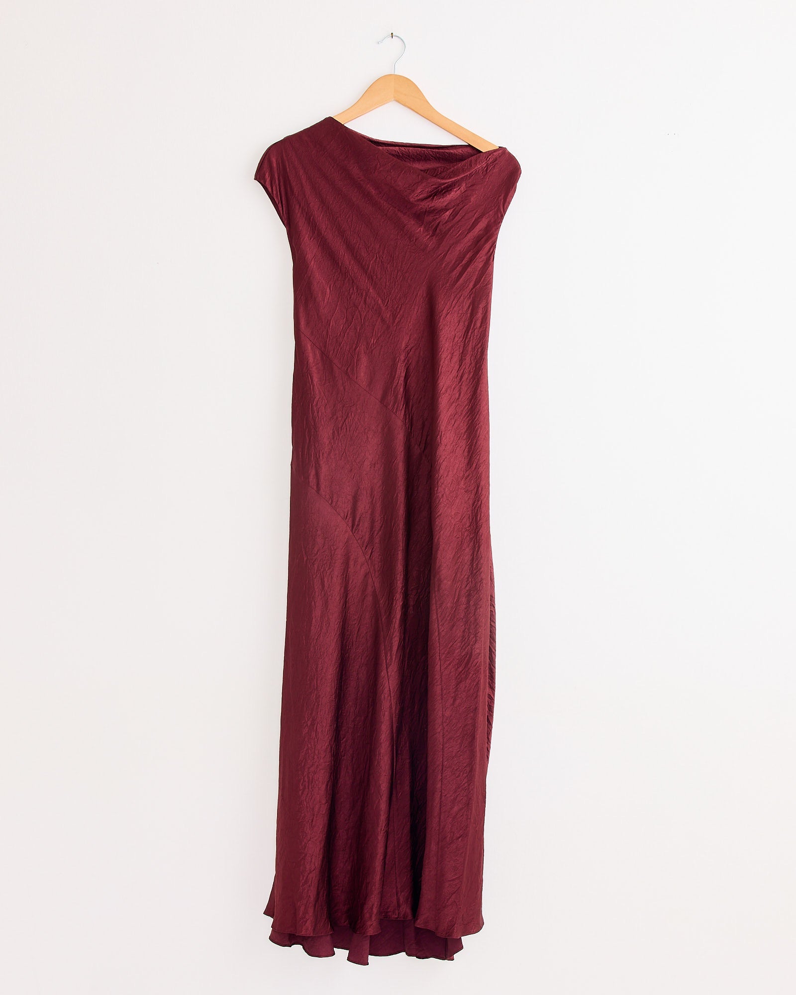 New Luster Dress in Merlot