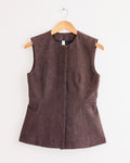 Canvas Bodice in Washed Soil