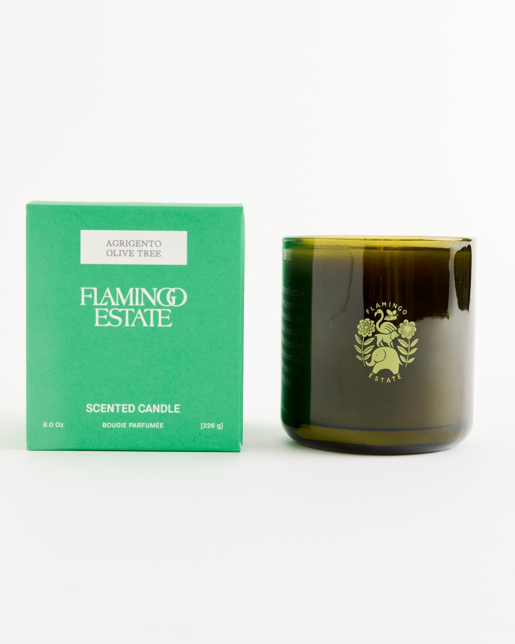 Ancient Agrigento Olive Tree Candle