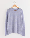 Airy Silk Wool Knit Pullover in Top Light Purple