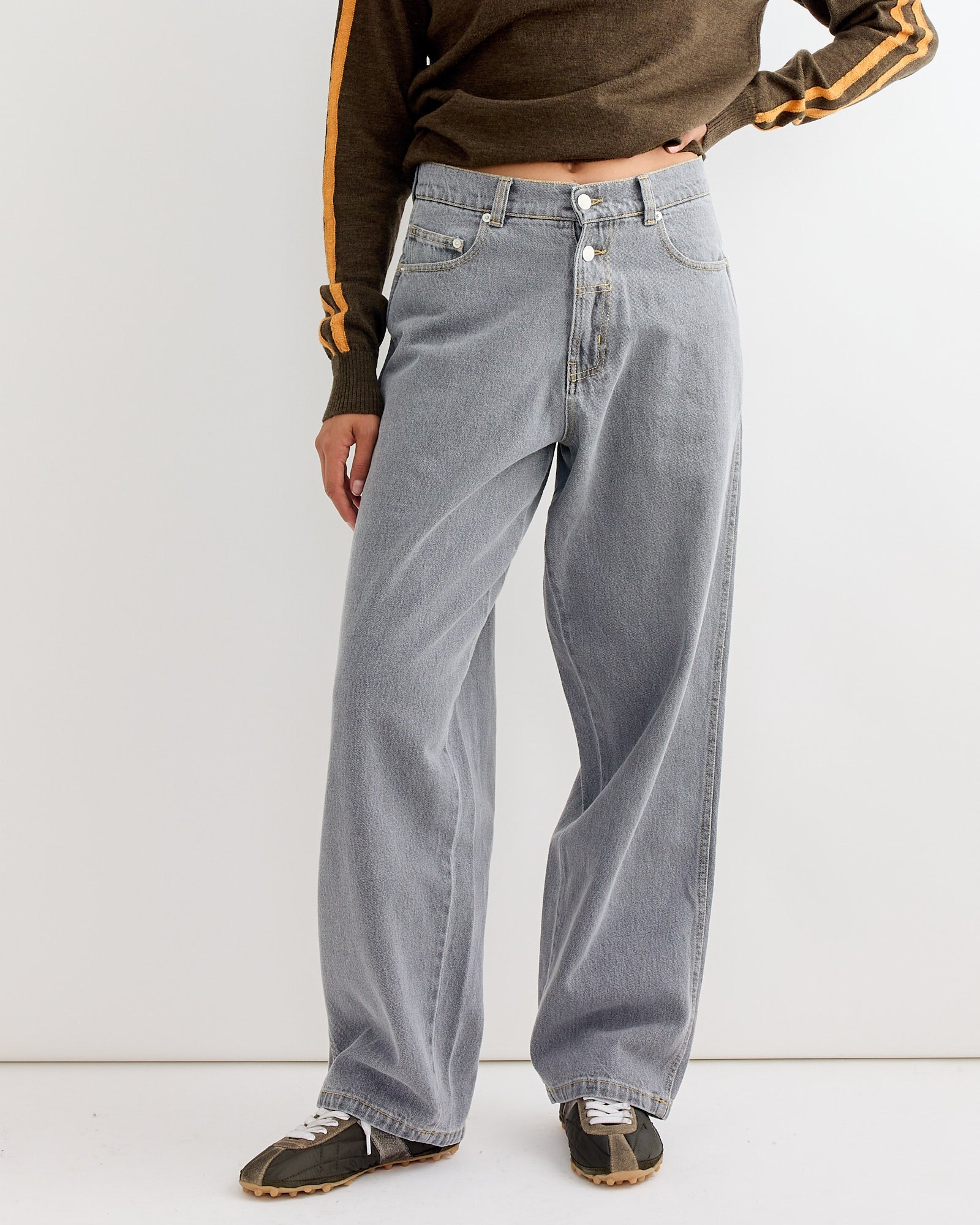 Baggy Trouser in Grey