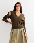 Coucou Cardigan in Brown