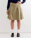 Martin Midi Skirt in Light Khaki