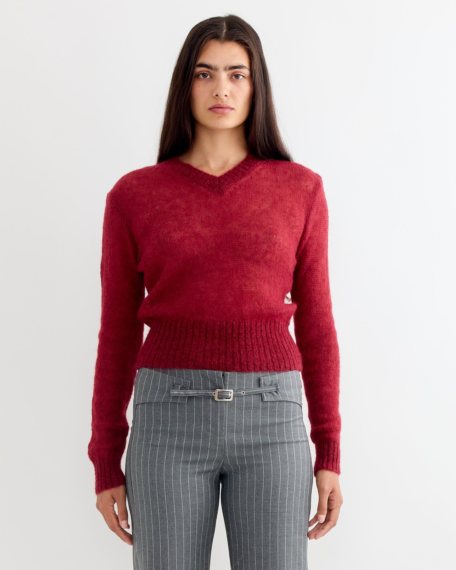Mum Jumper in Burgundy