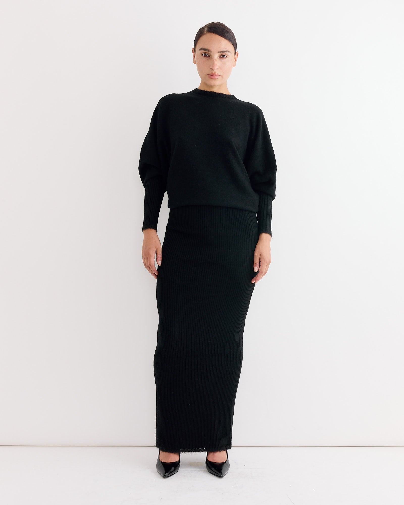 Gislaine Dress in Black