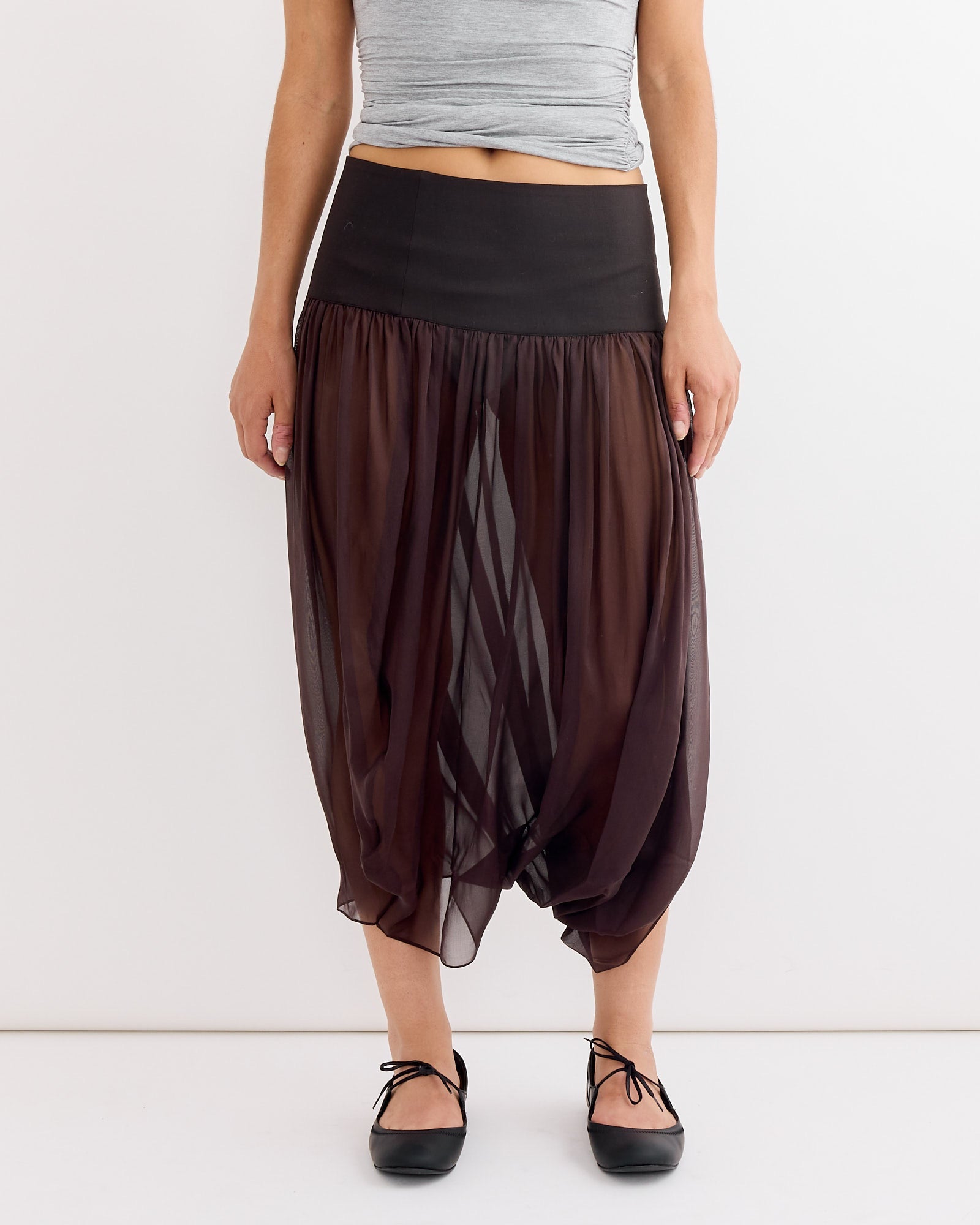 Mila Skirt in Brown