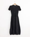 Rattle Dress in Black